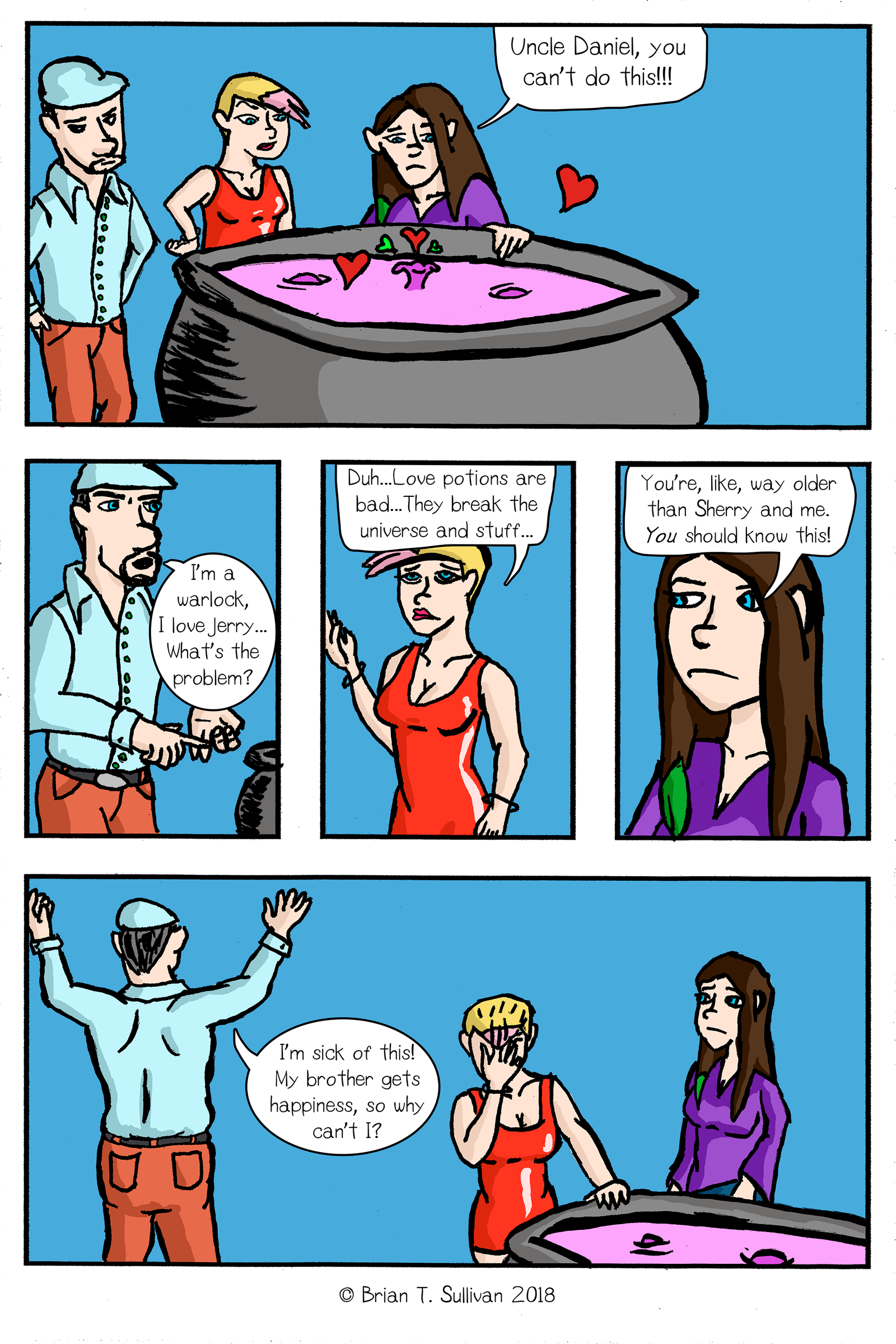Brandy de Hex, Issue 11, Page 1
