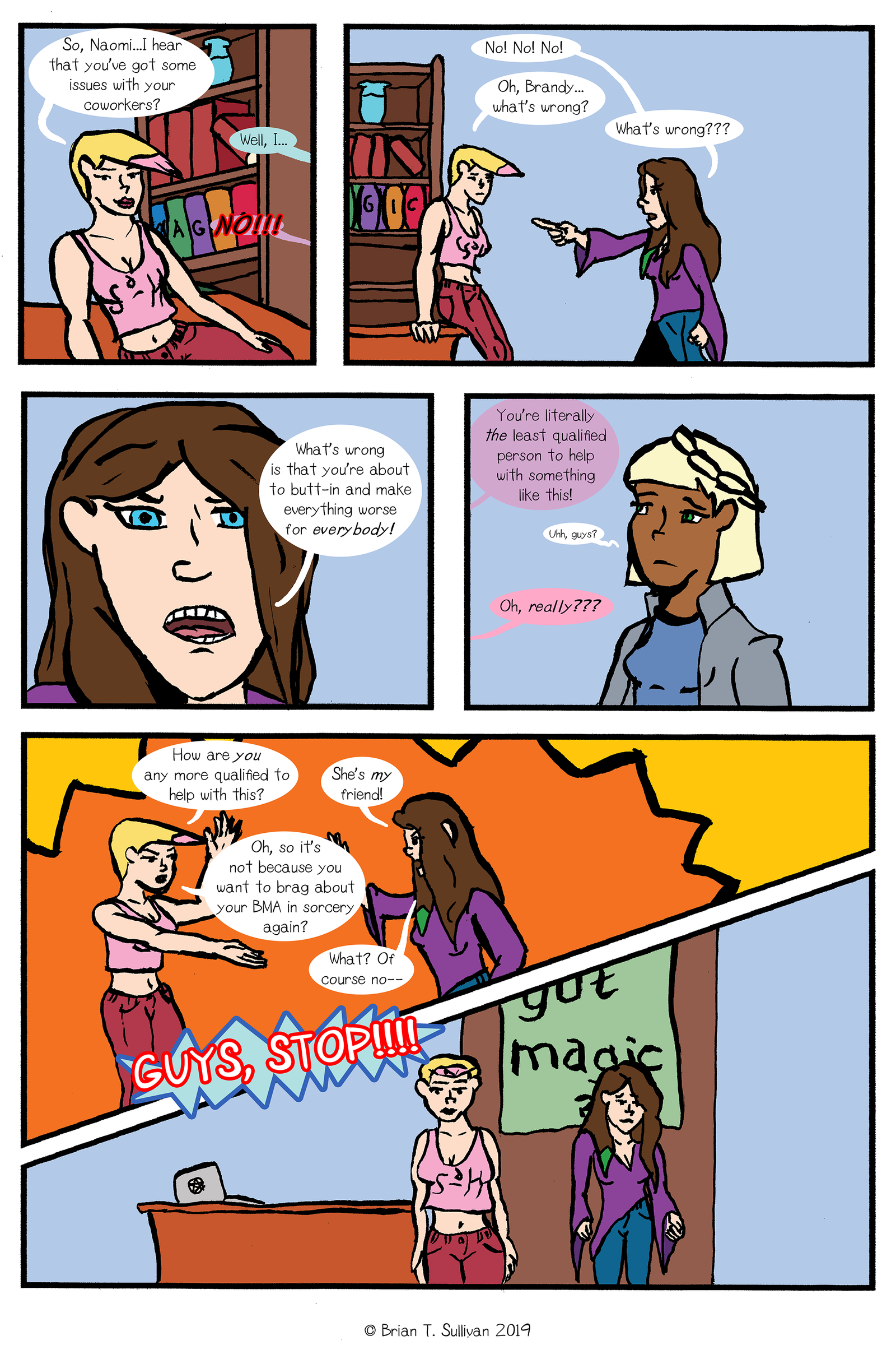 Brandy de Hex, Issue 17, Page 1