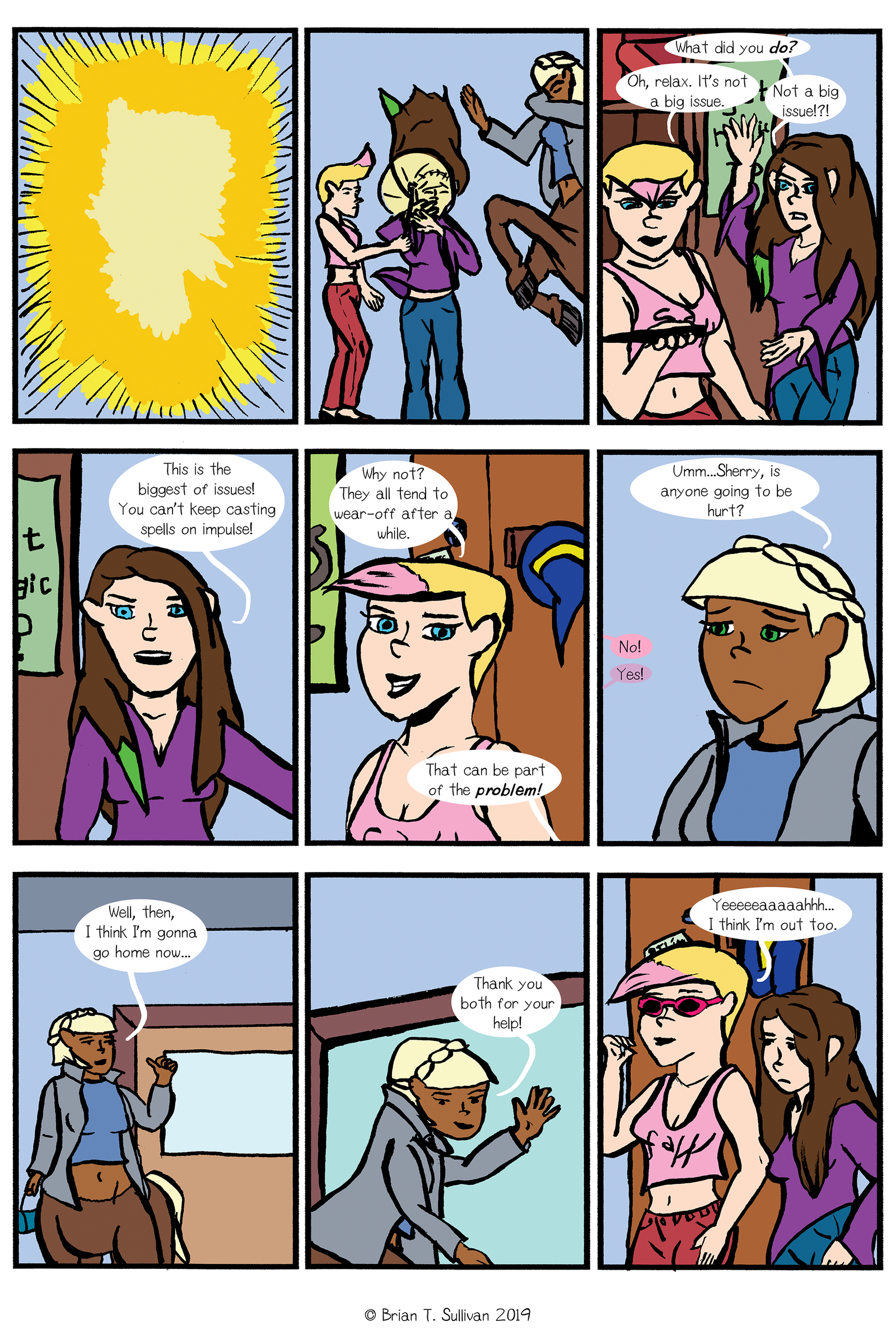 Brandy de Hex, Issue 18, Page 1