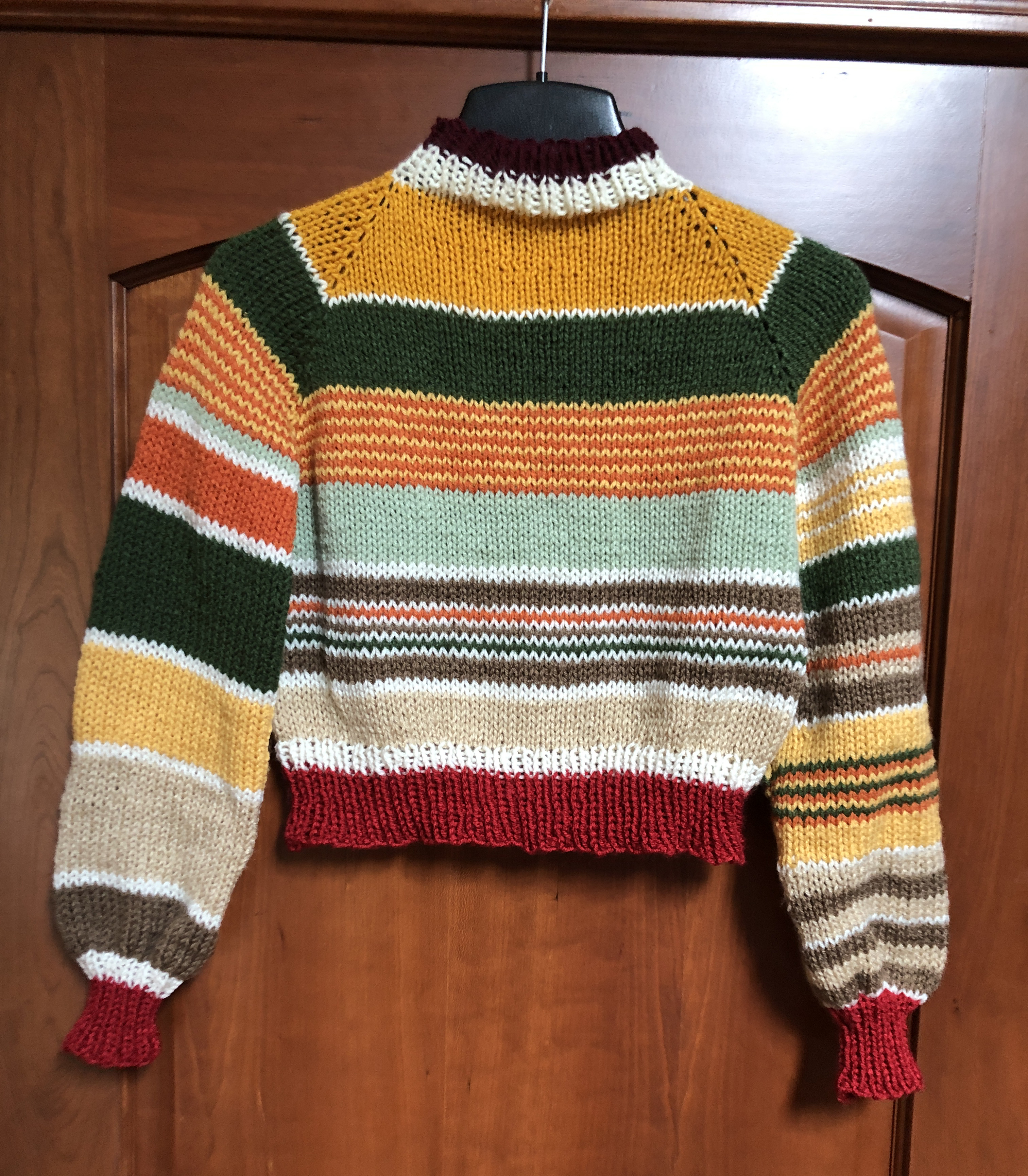 Super-Cool Croptop Stash Sweater